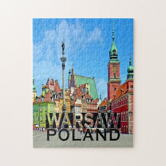 Warschau Legpuzzel (Verticaal)
