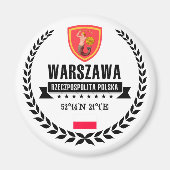 Warschau Magneet (Voorkant)