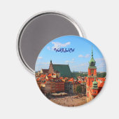 Warschau Magneet (Voorkant / Achterkant)