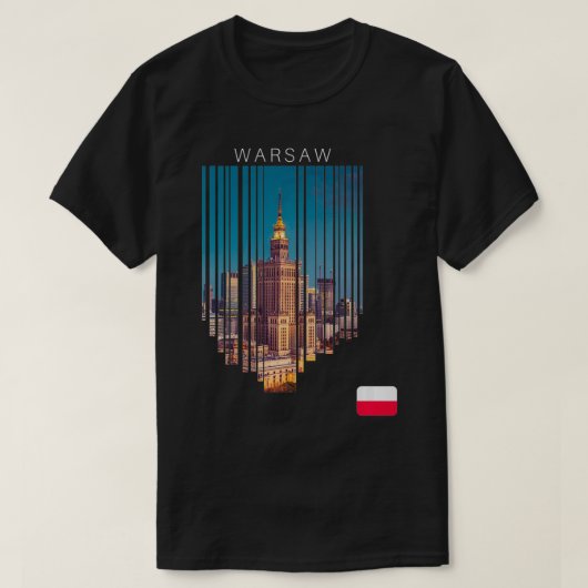 Warschau Poland Vlag Pullover (Design voorkant)