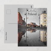 Warschau Polen Briefkaart (Voorkant / Achterkant)