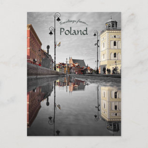 Warschau Polen Briefkaart