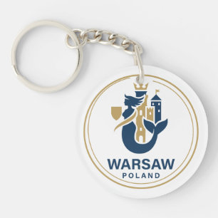 Warschau Polen Europa Sleutelhanger