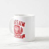 Warschau Polen Koffiemok (Voorkant links)