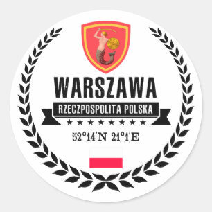 Warschau Ronde Sticker