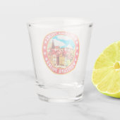Warschau Shot Glas (Achterkant)
