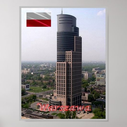 Warschau - Trade Tower - Polen - Poster (Voorkant)