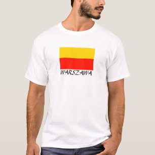 Warschau Vlag "Warszawa" T-shirt