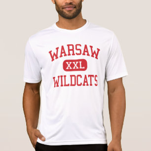 Warschau - Wildcats - High School - Warschau Illin T-shirt