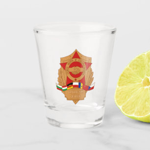 Warschaupact, USSR, Socialistisch Oost-Europa Shot Glas