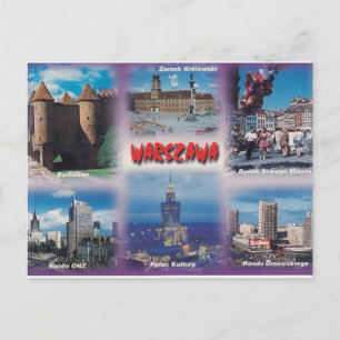 Warszawa - Carte postale
