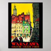 Warszawa - Polen Poster (Voorkant)