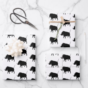 Wart-hoed  inpakpapier vel