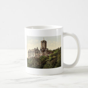 Wartburg, uit het oosten, Thüringen, Duitsland ze Koffiemok