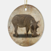 WARTHOG KERAMISCH ORNAMENT (Links)