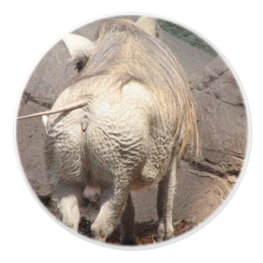 Warthog Keramische Knop (Voorkant)