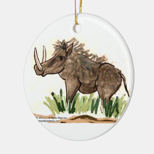 Warthog Ornament (Links)
