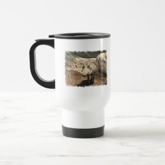 Warthog Plastic Travel Mug Reisbeker (Links)