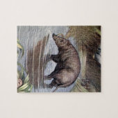 Warthog van Louis Sargent, wilde dieren Legpuzzel (Horizontaal)