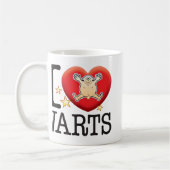 Warts Love Man Koffiemok (Links)