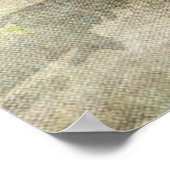 Warwick Goble Waterbaby op een Waterlelie Poster (Hoek)