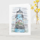 Warwick Lighthouse kaart (Gele Bloem)