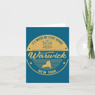 Warwick New York Daar Begint Mijn Verhaal Kaart