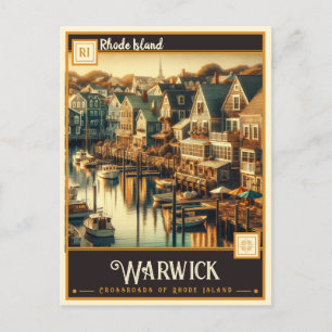 Warwick, Rhode Island Briefkaart