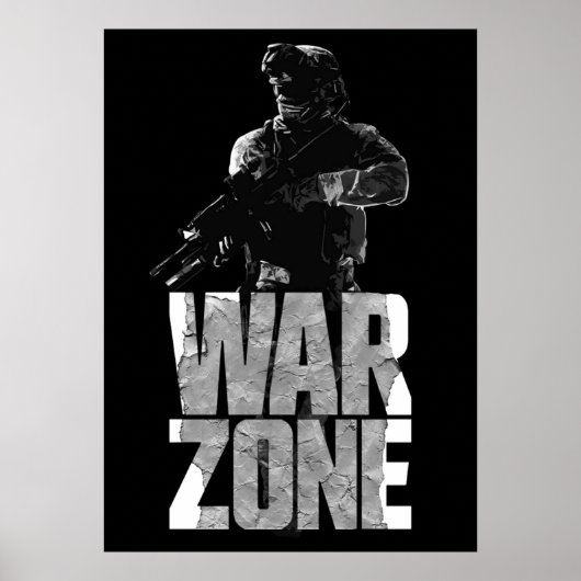 warzone poster (Voorkant)