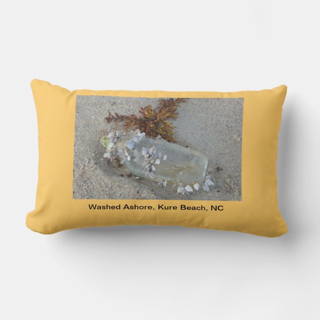 Was Ashore - Kure Beach Kussen (Voorkant)