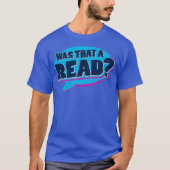 Was dat een Read Drag Race Fan Blauw T-shirt (Voorkant)