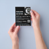 Was- en wasmachines, was- en reinigingsapparatuur flyer (Hand)