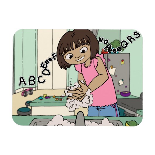 Was handen magneet (Horizontaal)