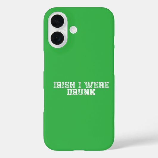 Was ik maar dronken Case-Mate iPhone case (Achterkant)