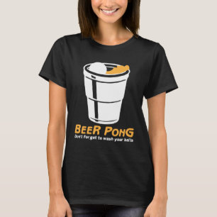 Was je ballen I Bier Ping Pong Tafeltennis T-shirt
