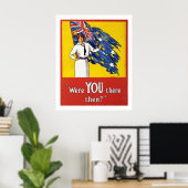 Was je daar toen? (wit) poster (Thuiskantoor)