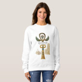 Was Scepter Sweatshirt – Ancient Egyptian Power Sy (Devant entier)