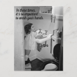 Was uw handen Briefkaart