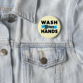 Was uw handen Button (In situ)