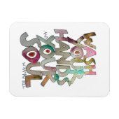 Was uw handen en uw Soul-koelkast magneet (Horizontaal)