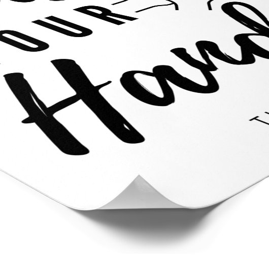 Was uw handen Poster (Hoek)