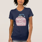 Was uw handen t-shirt (Voorkant)