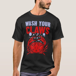 Was uw klauwen Dungeness krab kook T-shirt