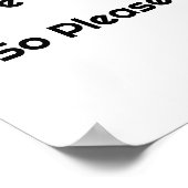 Was uw vaat wit poster (Hoek)