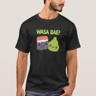 Wasa Bae Japans eten Sushi Wasabi T-shirt