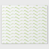 Wasabi Allyl Isothiocyanaat Moleculaire formule Cadeaupapier (Vlak)