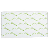 Wasabi Allyl Isothiocyanaat Moleculaire formule Kussensloop (Voorkant-Rechts)