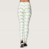 Wasabi Allyl Isothiocyanaat Moleculaire formule Leggings (Achterkant)