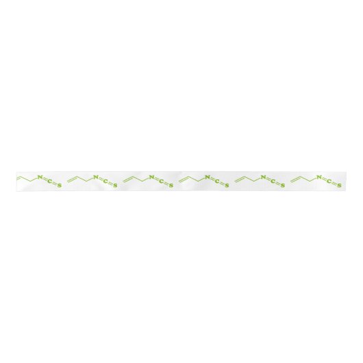 Wasabi Allyl Isothiocyanaat Moleculaire formule Lint (Voorkant)