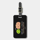 Wasabi en Ginger Samen Forever Bagagelabel (Voorkant verticaal)